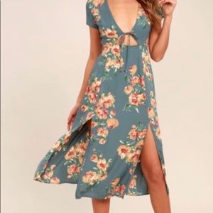 Lulus Midi Dress NWT